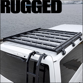 ハイエース 標準ボディー用 RUGGED ARMOR リア アイアンルーフキャリア