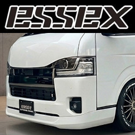 ハイエース 4型～現行モデル 標準ボディー用 ESSEX フロントリップスポイラーVer4