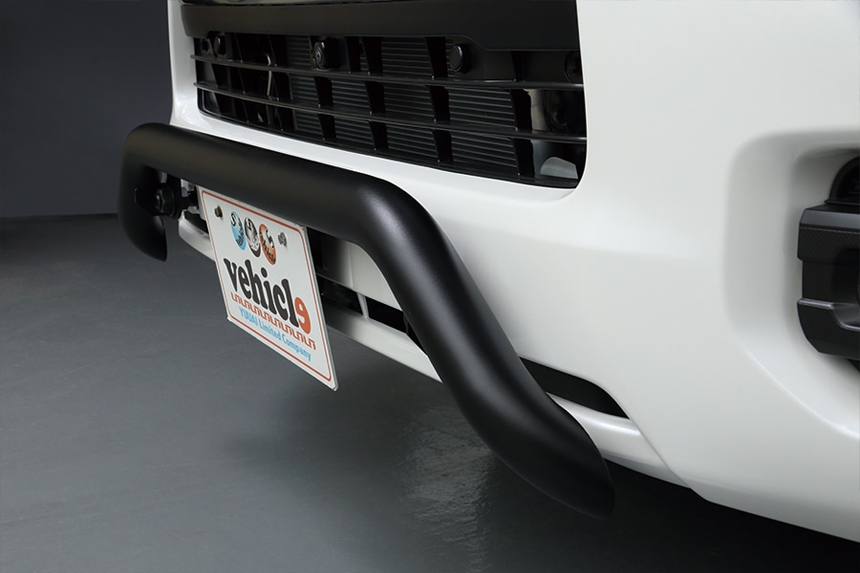 ハイエース 4型～現行モデル 標準ボディー用 vehicle フロントブッシュバー