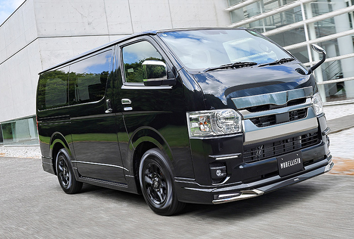 ハイエース 4型～現行モデル 標準ボディー用 モデリスタ サイド