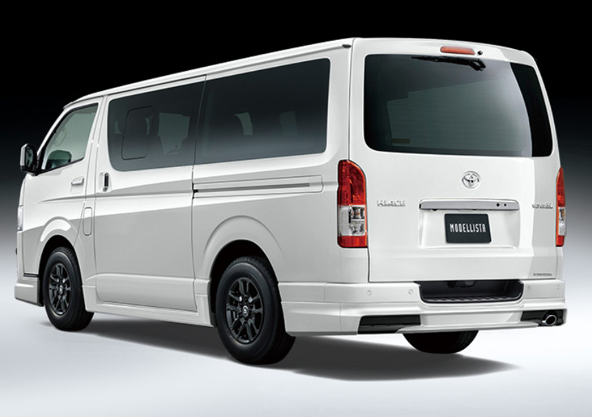 ハイエース 4型～現行モデル 標準ボディー用 モデリスタ リアスカート