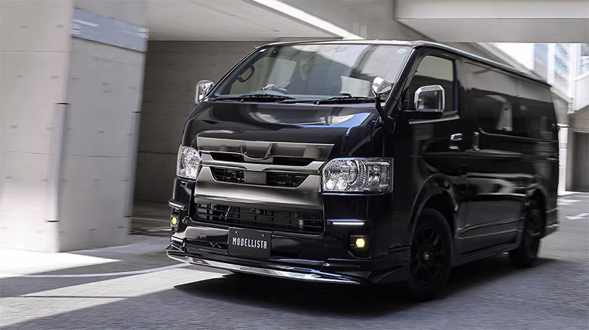 ハイエース　フロントモデリスタエアロ ハイエース 4型～現行モデル 標準ボディー用 モデリスタ