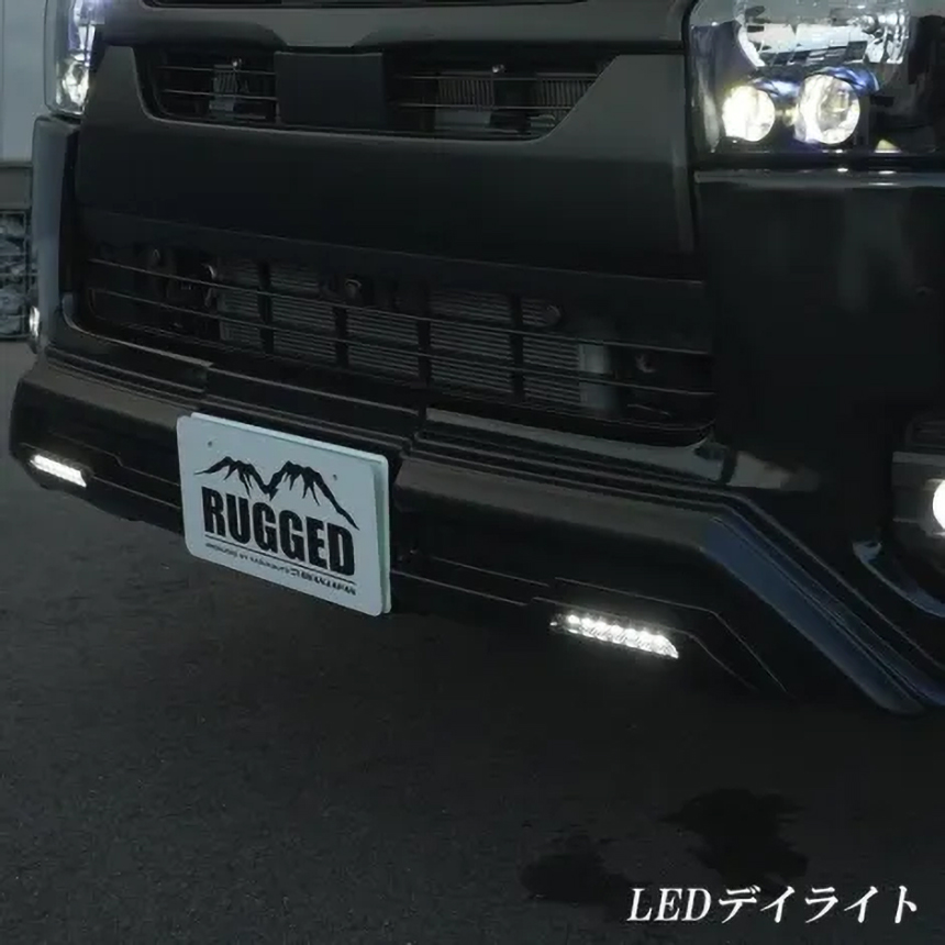 ハイエース RUGGED xxラギッド4点セット ワイド
