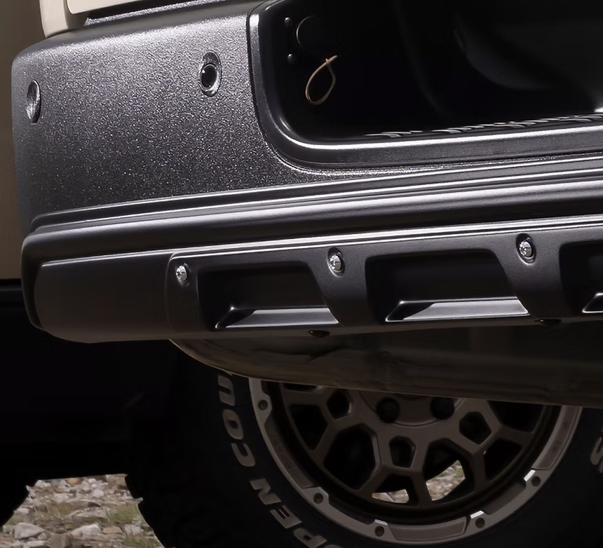 ハイエース 標準ボディ用 RUGGED X リアバンパーディフェンダー
