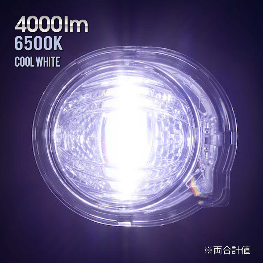ハイエース 7型～純正LEDフォグランプ用 ヴァレンティ LEDフォグランプバルブ(クールホワイト)