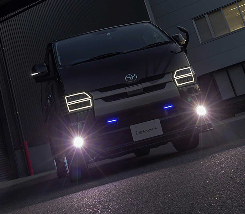 ハイエース 7型～純正LEDフォグランプ用 ヴァレンティ LEDフォグランプバルブ(クールホワイト)