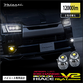 ヘッドライト＆フォグランプ｜外装パーツ｜200系ハイエース専門パーツ