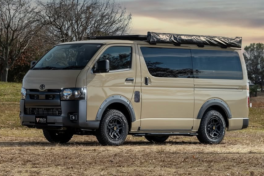 ハイエース デルタフォース オーバーランダー 16インチホイール＆タイヤセット