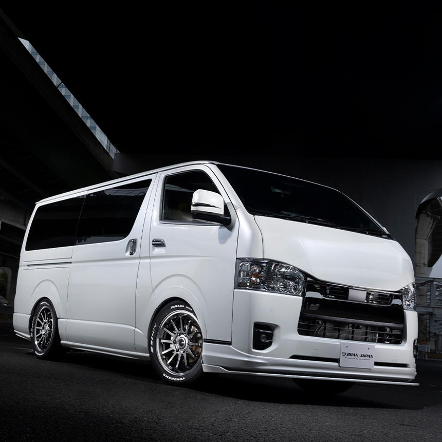 ハイエース  KB RACING S-12 18インチホイール＆タイヤセット