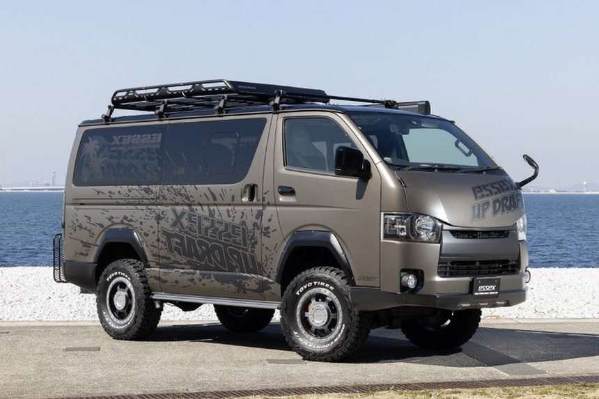 ハイエース ESSEX EU-16 16インチホイール＆タイヤセット