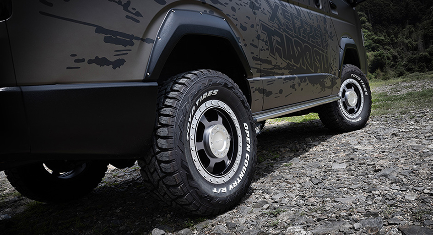 ハイエース ESSEX EU-16 16インチホイール&タイヤセット