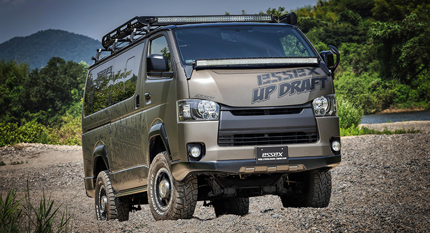 ハイエース ESSEX EU-16 16インチホイール＆タイヤセット