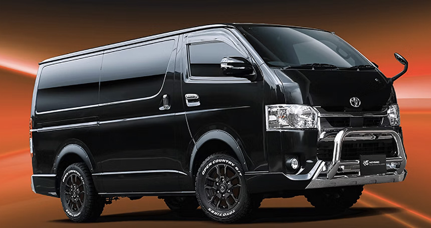 ハイエース ベアロック バイソン 16インチホイール＆タイヤセット