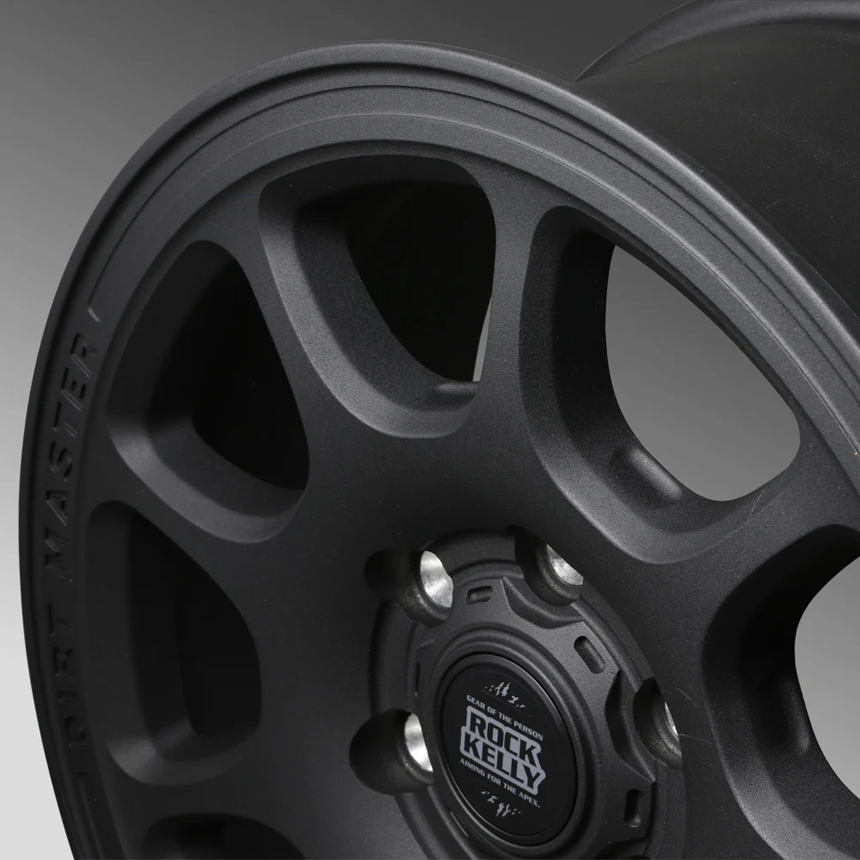 ハイエース  ロックケリー ダートマスター 17インチホイール＆タイヤセット