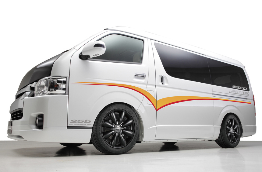 ハイエース EIGHT DESIGN 25b 16インチホイール＆タイヤセット