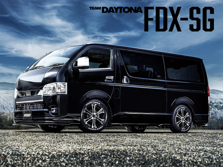 RAYS DAYTONA FDX ホイール ハイエース 16インチ 2本 レイズ チームデイトナ FDX 16インチ - ハイエース (200系) 200系【LT