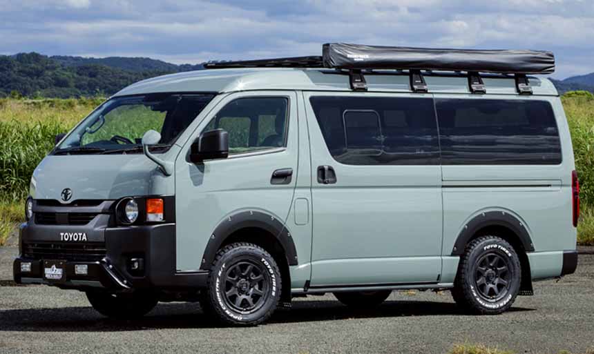ハイエース ロックケリー MX-V 16インチホイール＆タイヤセット