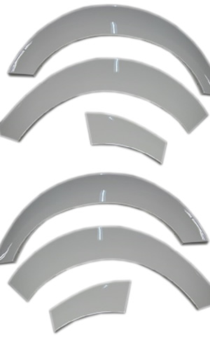 ハイエース オーバーフェンダー ビス止め ローダウンルック 30ミリ