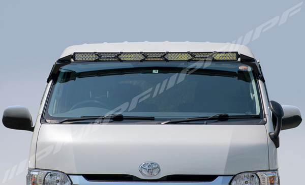 ハイエース 200系 IPF標準用ライトバー ハイエース用 IPF フロントLEDライトバーキットを販売中 カスタム