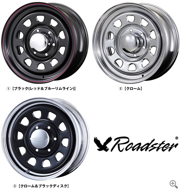 ハイエース用 デイトナRS(7J+19)16インチホイール＆タイヤセット