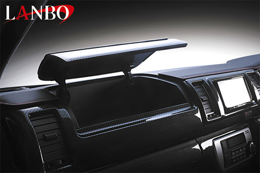 ハイエース 標準ボディー用 LANBO レザーダッシュボードパネル