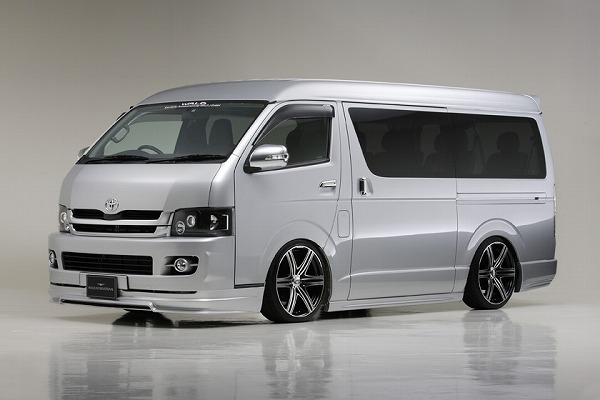 1・2型ハイエース ワイドボディー用 WALD フロントスポイラーVer2