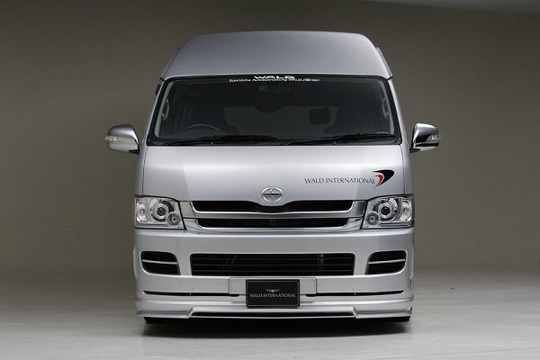 1・2型ハイエース ワイドボディー用 WALD フロントスポイラーVer2を