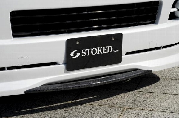 1・2型ハイエース 標準ボディー用 GIBSON フロントリップスポイラーを