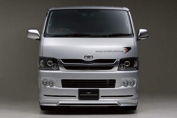 1・2型ハイエース 標準ボディー用 WALD フロントスポイラーVer2