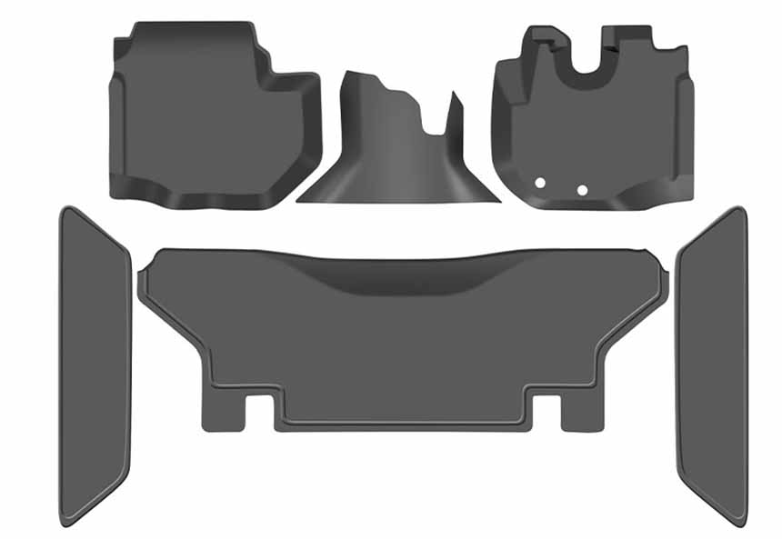 ハイエース 標準ボディー専用 アルティナ 3Dフロアマット