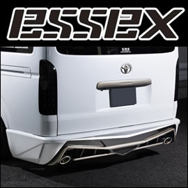 ハイエース ワイドボディー用 ESSEX PROGRESS2 リアバンパーを